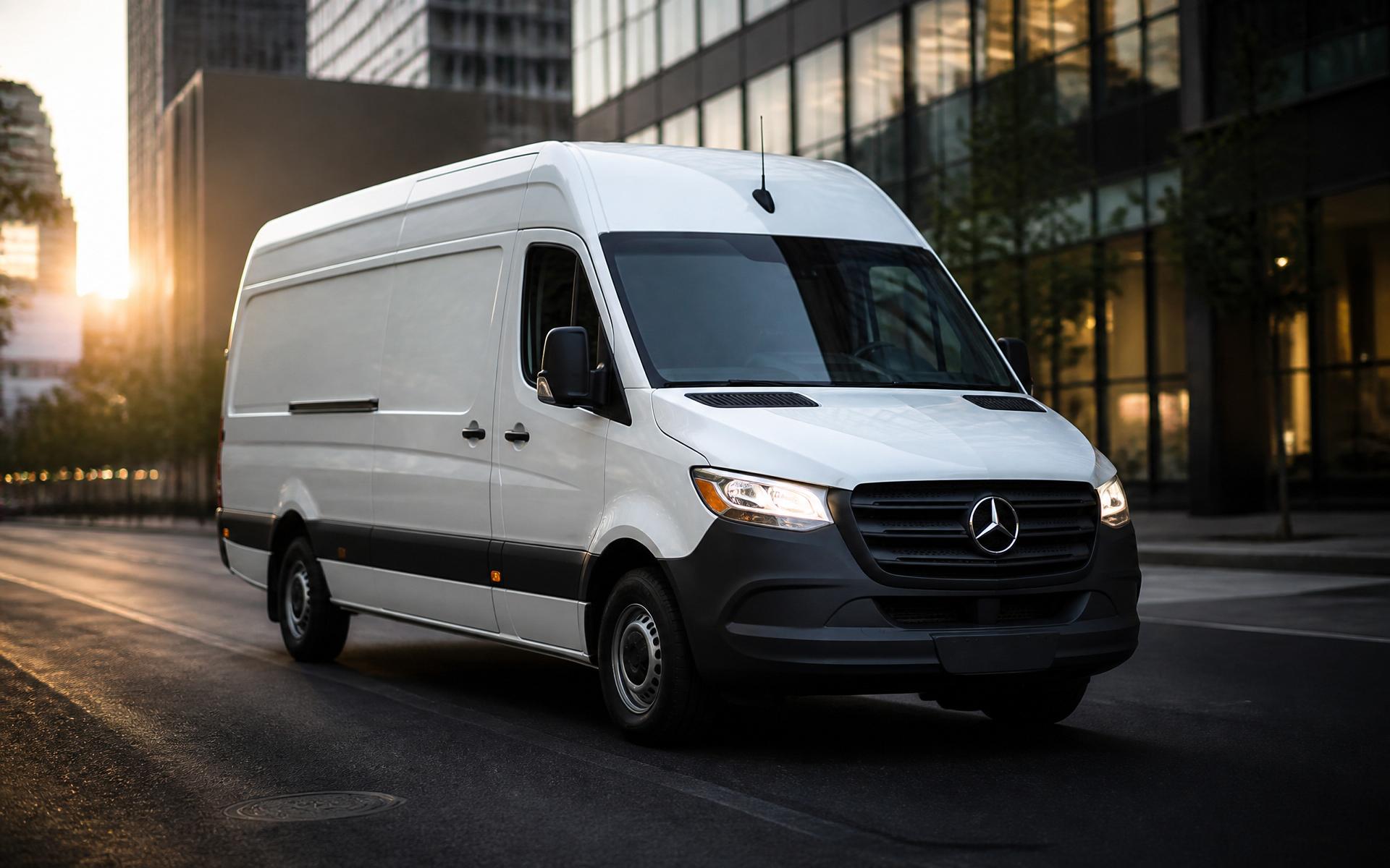 Van MoveFlex moderne en ville